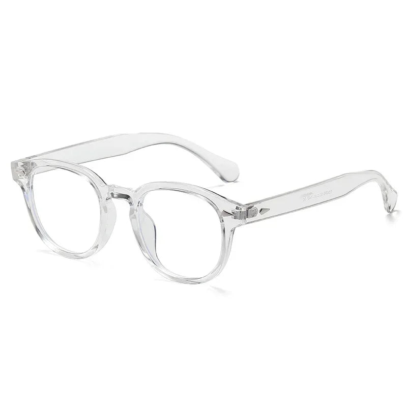 Round Sunglasses — Transparent / Clear