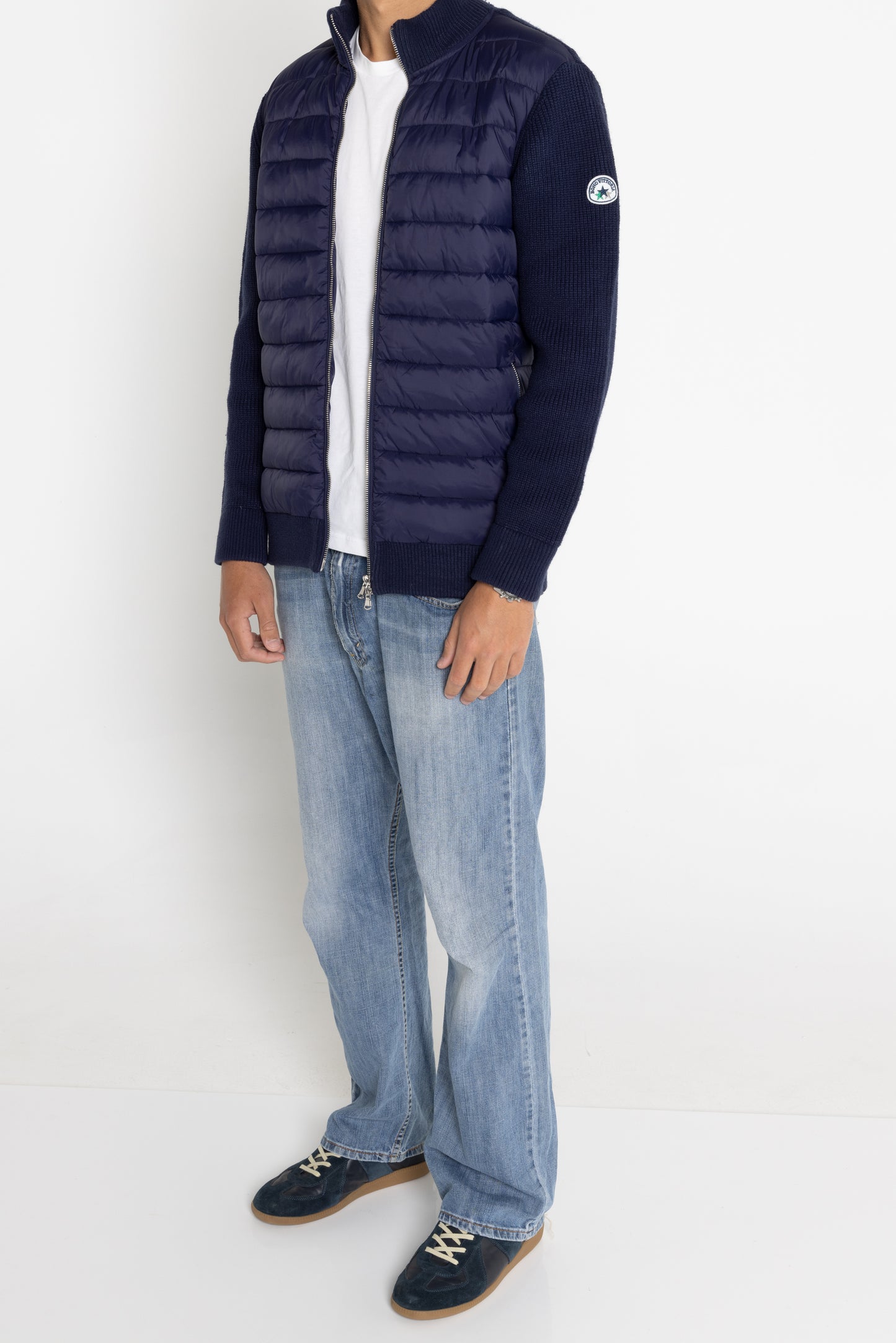 NAVY HYBRID JACKET