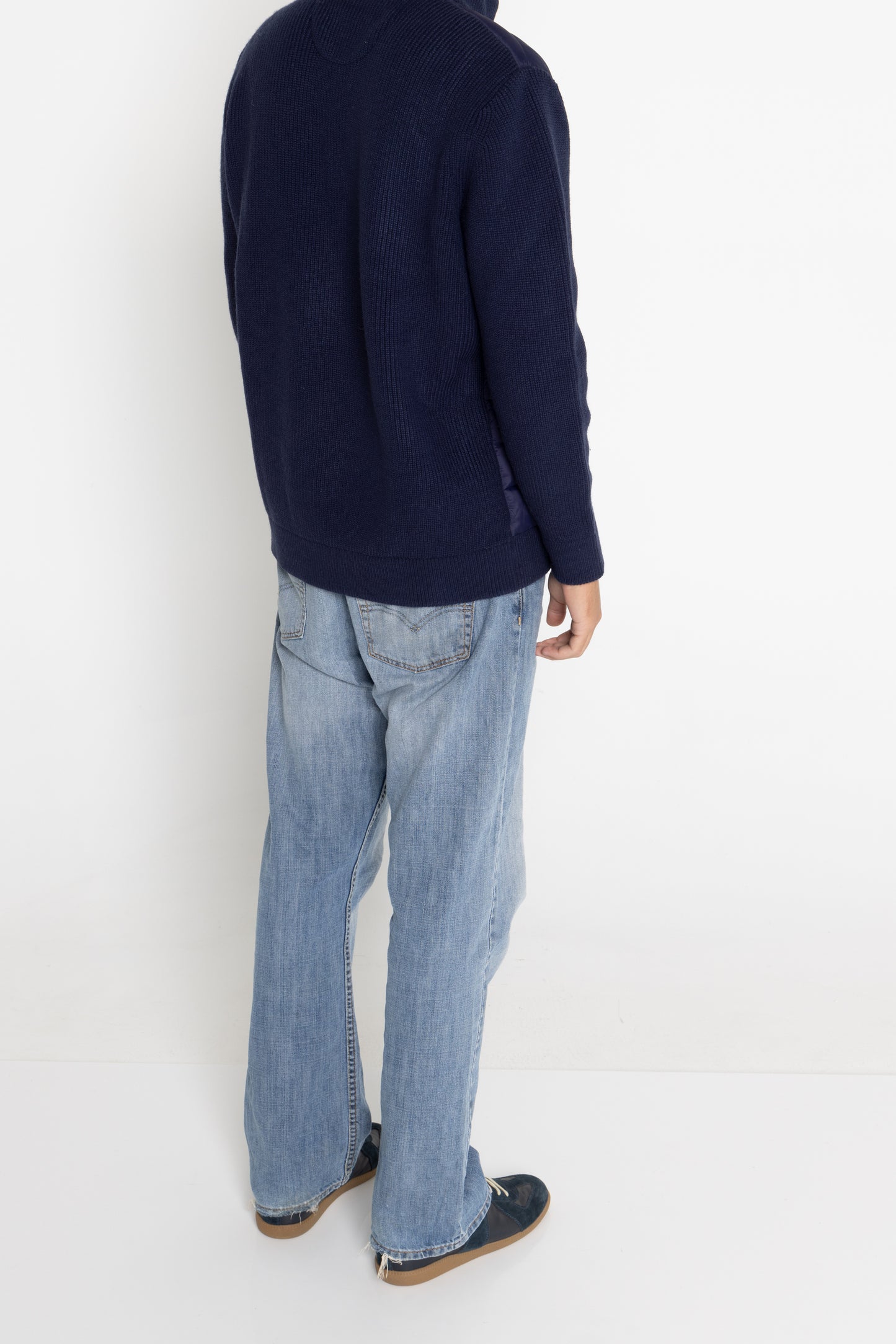NAVY HYBRID JACKET