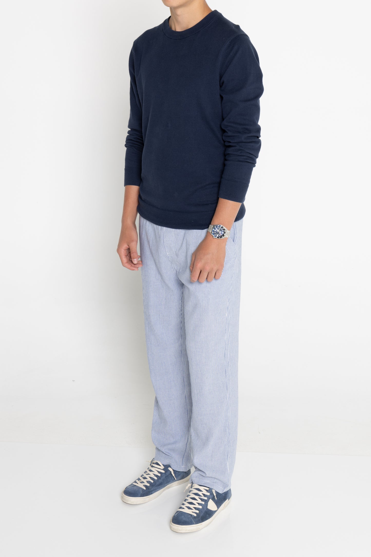 AMALFI STRIPED LINEN PANTS