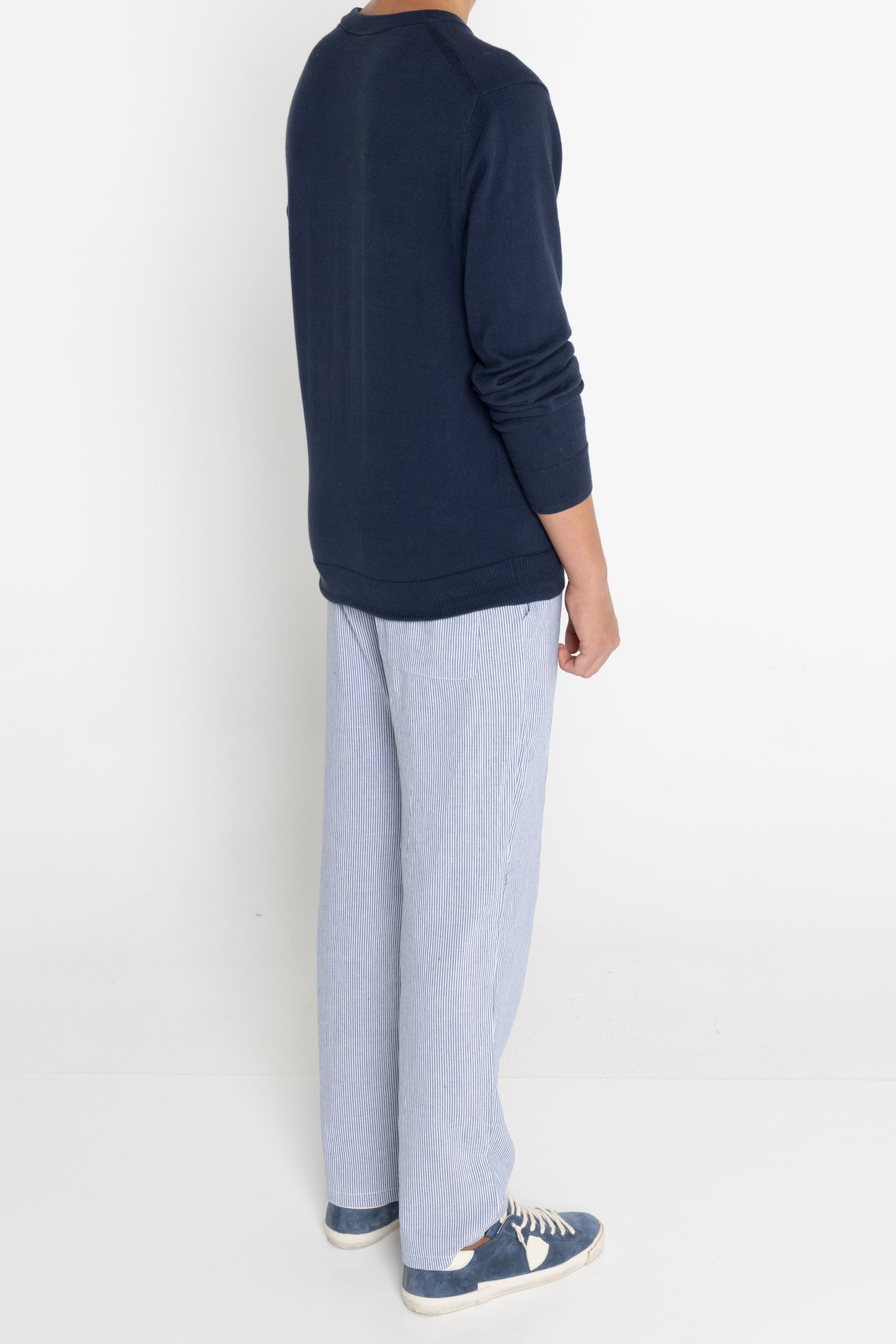 AMALFI STRIPED LINEN PANTS
