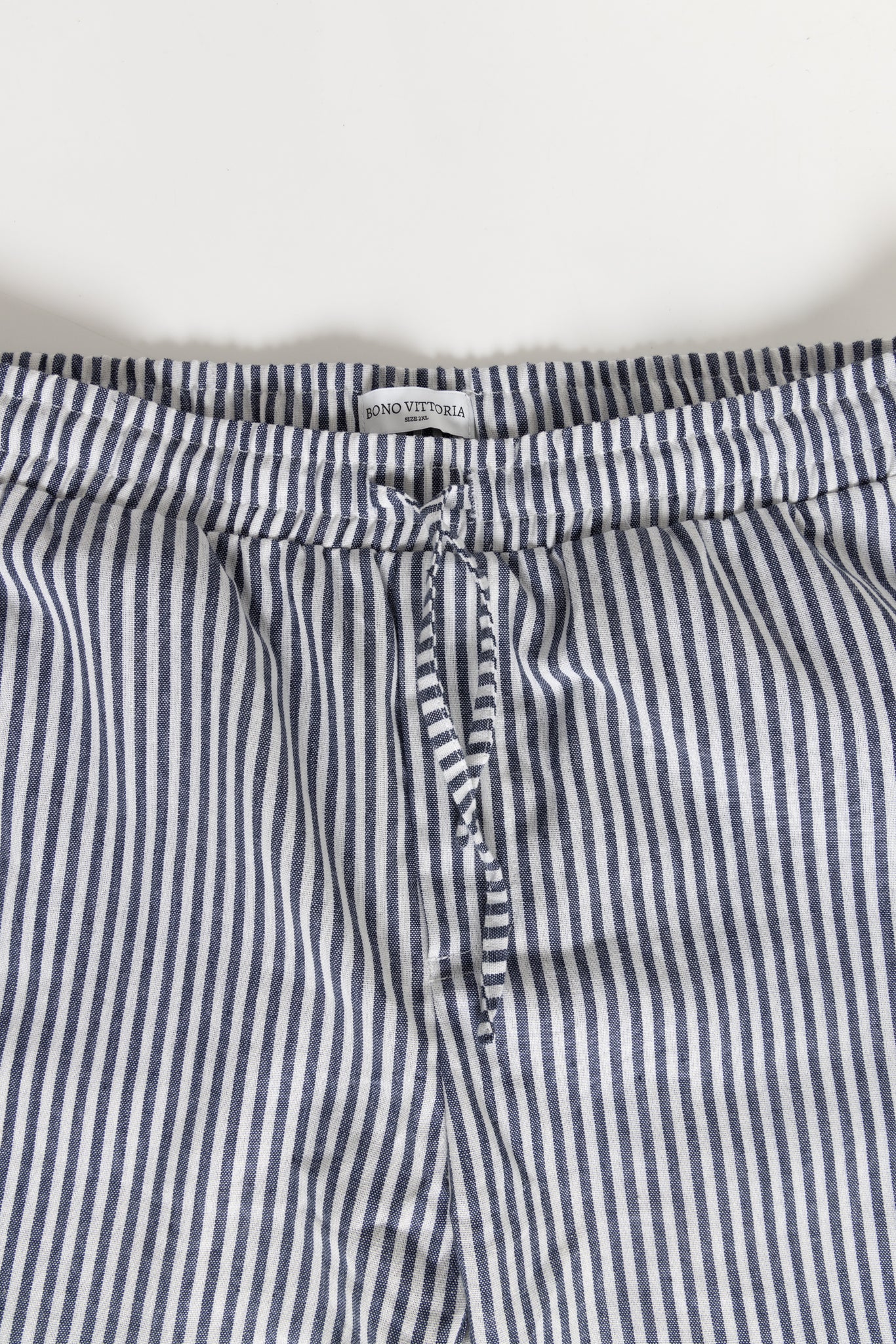 MONACO STRIPED LINEN PANTS