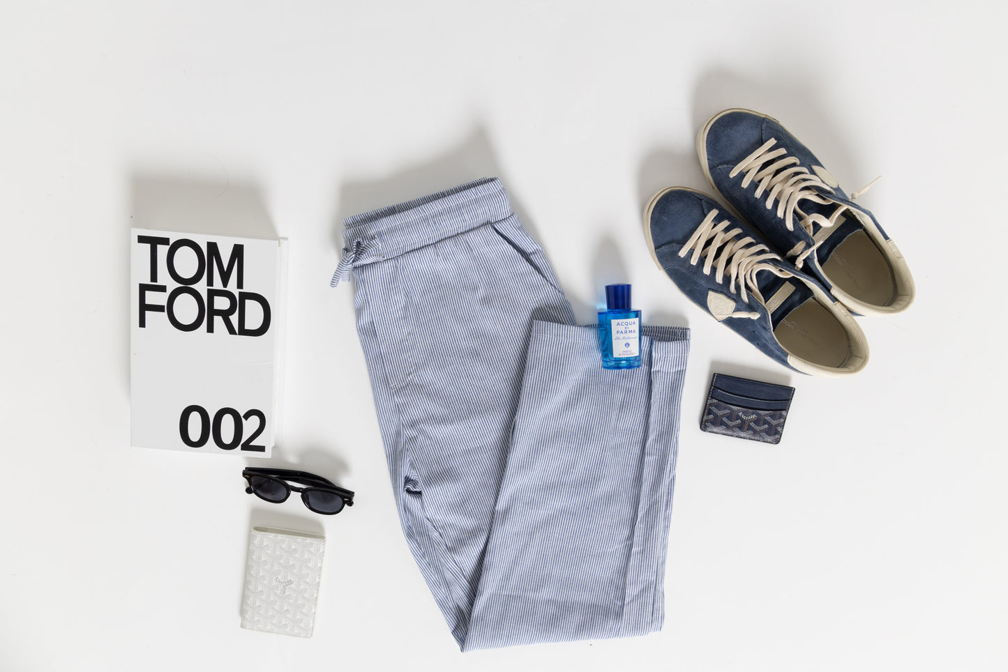 AMALFI STRIPED LINEN PANTS