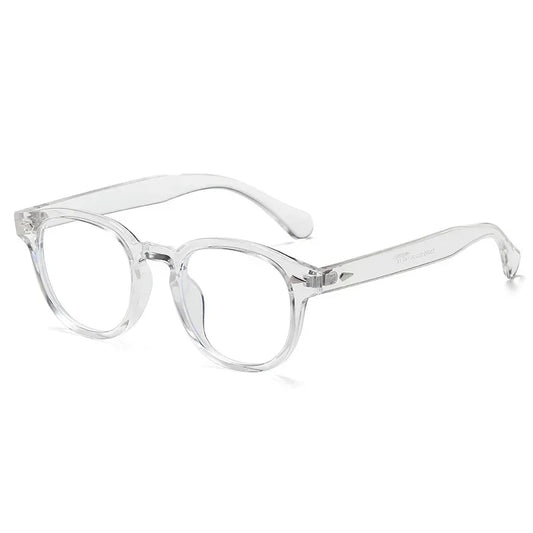 Round Sunglasses — Transparent / Clear
