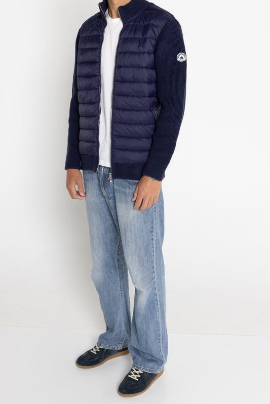NAVY HYBRID JACKET