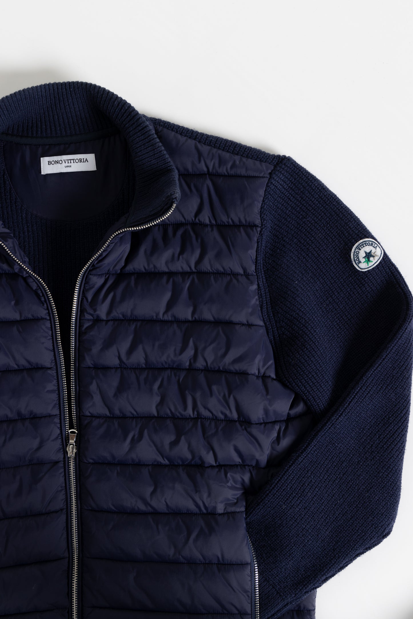 NAVY HYBRID JACKET