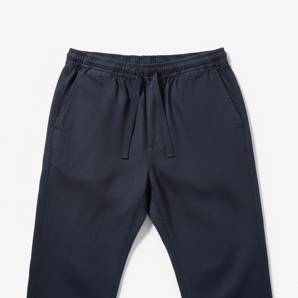 Linen Pants — Navy