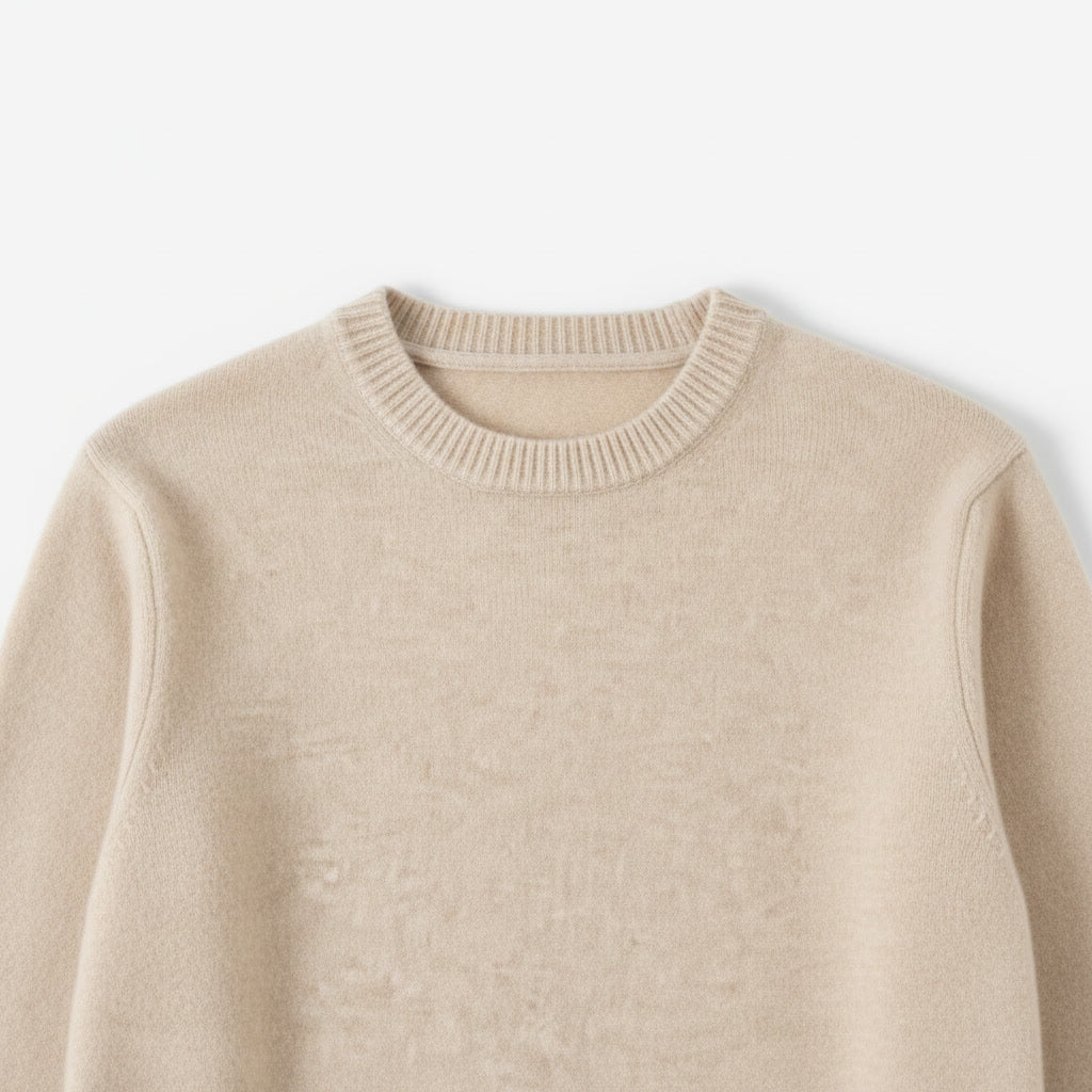Cashmere Sweater — Beige