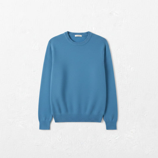 Cashmere Sweater — Light Blue