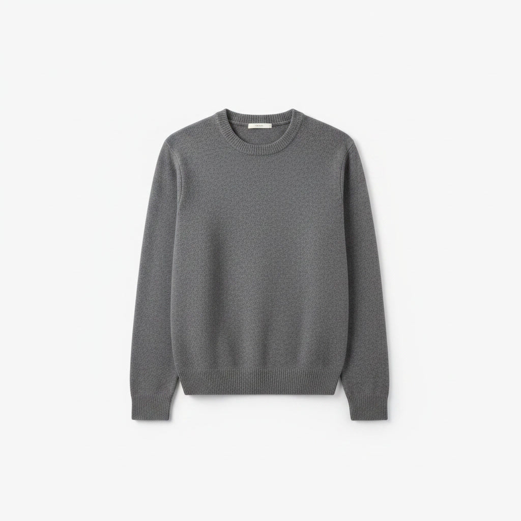 Cashmere Sweater — Dark Grey