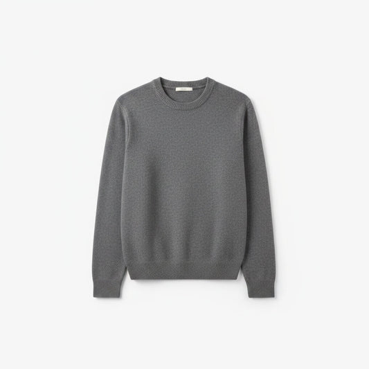 Cashmere Sweater — Dark Grey