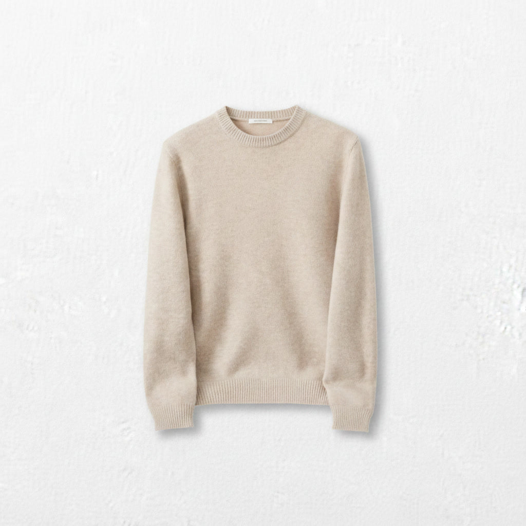 Cashmere Sweater — Beige