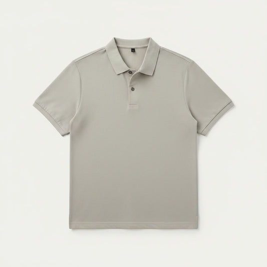 Polo Shirt — Light Grey